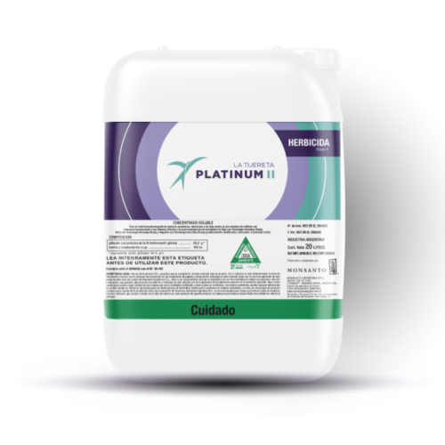 LT PLATINUM II - Glifosato 66,2 % | 20 lts
