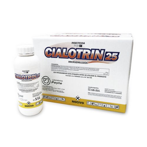 CIALOTRIN 25 - Lambdacialotrina 25% | 12 lts